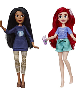 Princesas Disney Comfy Squad pack Ariel y Pocahontas