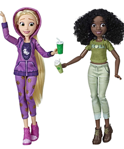 Princesas Disney Comfy Squad pack Rapunzel y Tiana