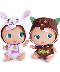 The Bellies Ropita divertida, disfraz reversible Corderito y Lobo