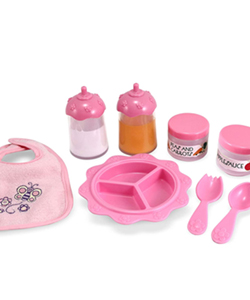 Vajillas y accesorios de comer para muñecas