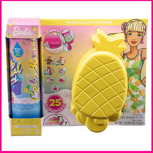 Barbie Color Reveal con espuma Piña pack comprar