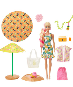 Comprar Barbie Color Reveal con espuma Piña barata