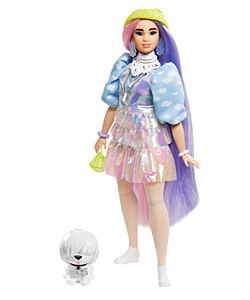 Comprar Barbie Fashionista Extra 2 pelo rosado y violeta barata