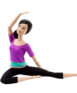 Comprar Barbie Fashionista Made to Move top lila barata