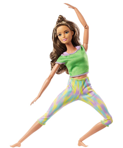 Comprar Barbie Fashionista Movimiento sin límites morena barata