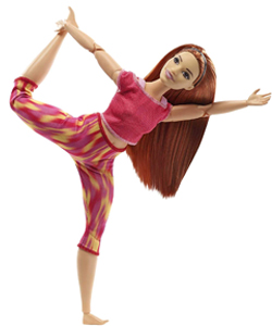 Comprar Barbie Fashionista Movimiento sin límites pelirroja barata