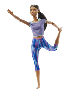 Comprar Barbie Fashionista movimiento sin límite morena con coleta barata