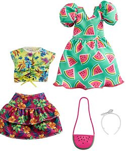 comprar Barbie Fashionista pack 2 looks fresa barata