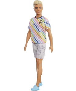 comprar Barbie Ken Fashionista camiseta a cuadros barato
