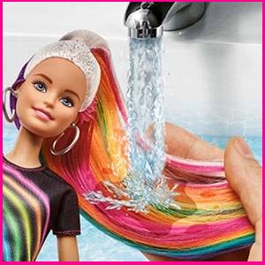 comprar Barbie Peinados de Arcoíris barata