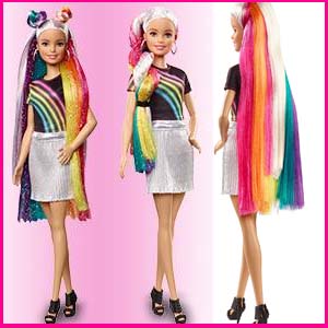 comprar Barbie Peinados de Arcoíris barata