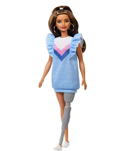 Comprar Barbie fashionista muñeca con pierna protésica barata