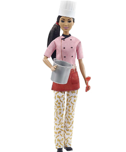 comprar Barbie quiero ser chef morena barata