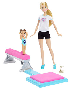 comprar Barbie quiero ser gimnasta acrobática barata