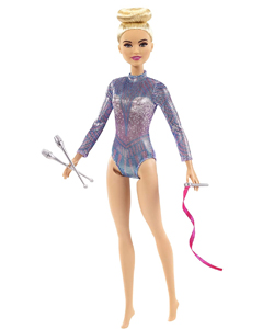 comprar Barbie quiero ser gimnasta rítmica rubia barata