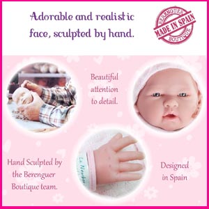 Bebé Reborn Berenguer pack