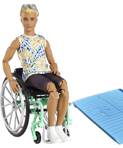 Comprar Ken Fashionista Muñeco con silla de ruedas barata