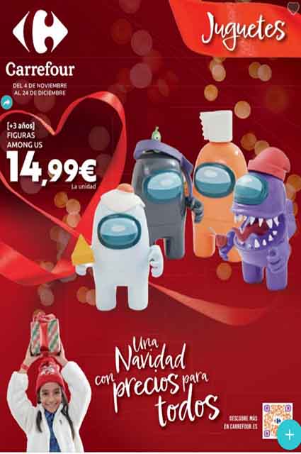 Catálogo de Juguetes Navidad Carrefour 2021