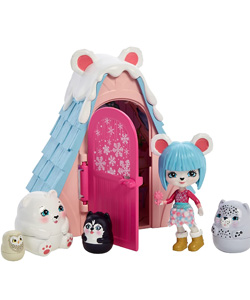comprar Enchantimals Prawby Polar Bear y Chalet de montaña barata