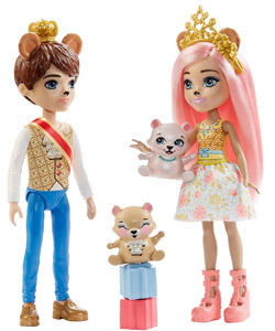 comprar Royal Enchantimals Bonita Bear y Bannon Bear con osos barata