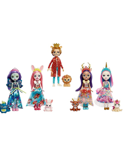 comprar Royal Enchantimals Pack 5 muñecos con mascota barata